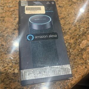 Amazon Alexa Smart Speaker in Black and Silver